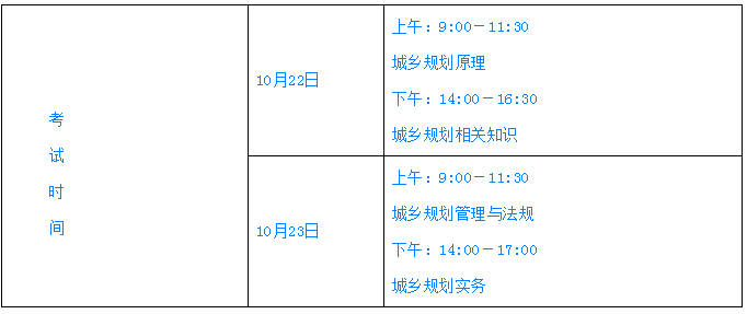 重要通知！！注冊(cè)城鄉(xiāng)規(guī)劃師——10月考試時(shí)間確定